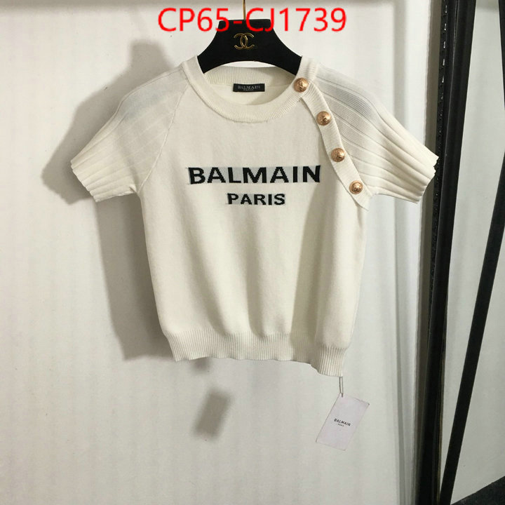 Clothing-Balmain what best replica sellers ID: CJ1739 $: 65USD