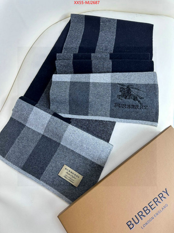 Scarf-Burberry fashion replica ID: MJ2687 $: 55USD