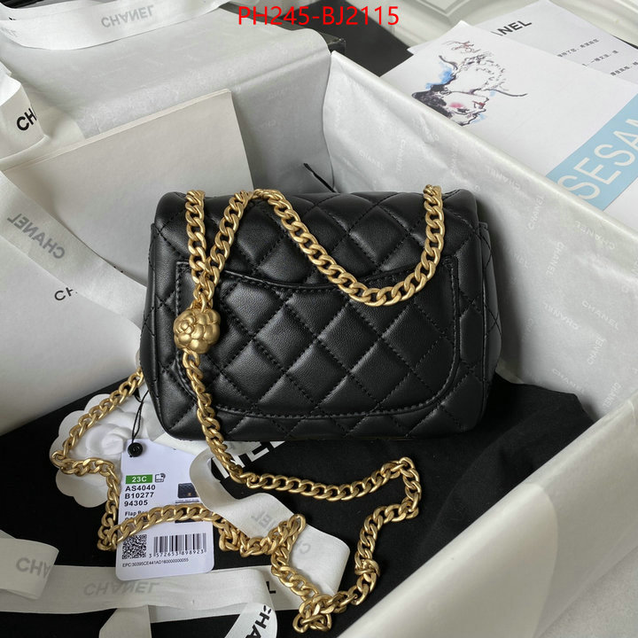 Chanel Bags(TOP)-Crossbody- top quality designer replica ID: BJ2115 $: 245USD,