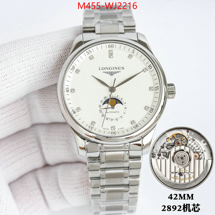 Watch(TOP)-Longines practical and versatile replica designer ID: WJ2216 $: 455USD