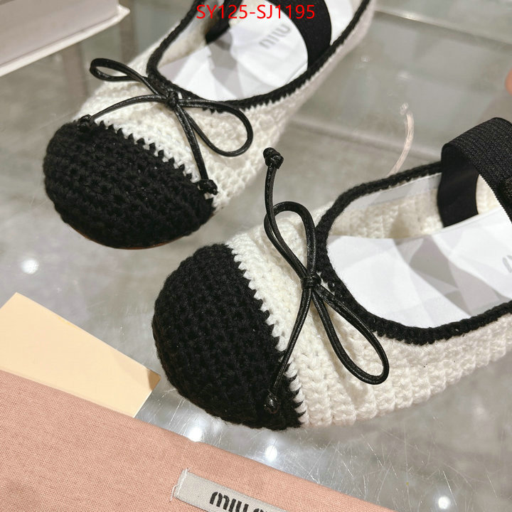 Women Shoes-Miu Miu what is a 1:1 replica ID: SJ1195 $: 125USD