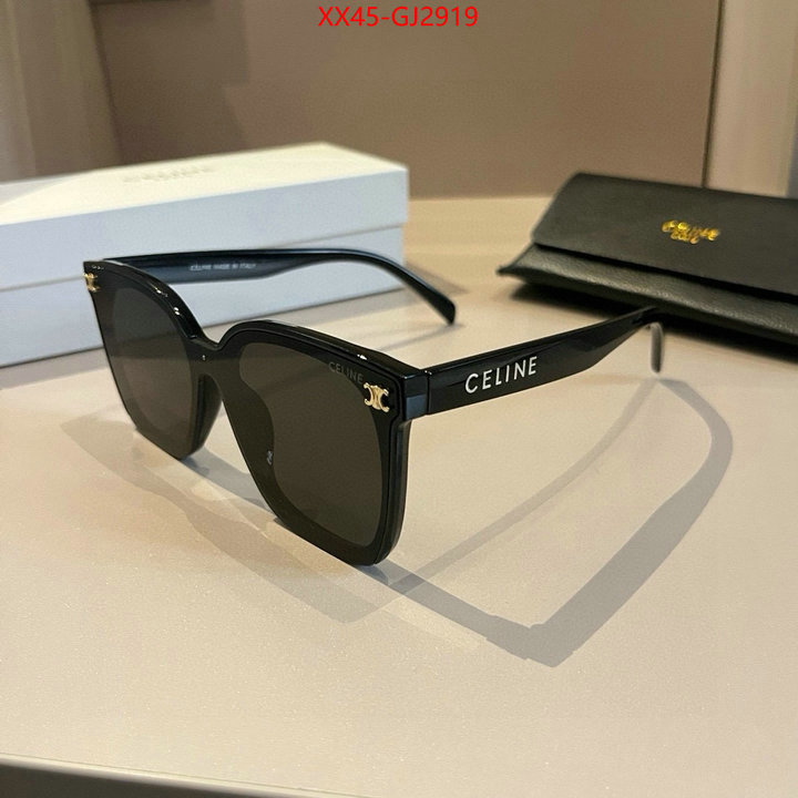 Glasses-CELINE fake designer ID: GJ2919 $: 45USD