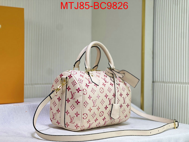 LV Bags(4A)-Speedy- aaaaa+ replica designer ID: BC9826 $: 85USD,