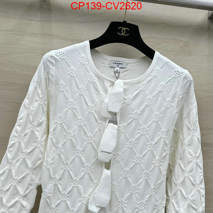 Clothing-Chanel high quality happy copy ID: CV2620 $: 139USD