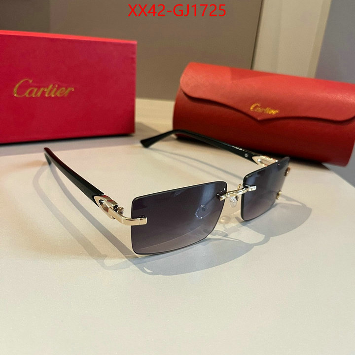 Glasses-Cartier best quality designer ID: GJ1725 $: 42USD