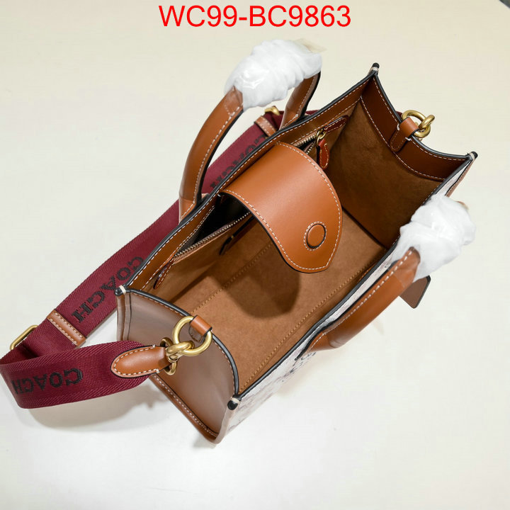 Coach Bags(4A)-Handbag- practical and versatile replica designer ID: BC9863 $: 99USD,