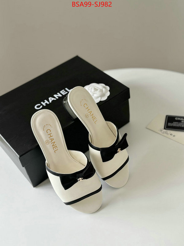 Women Shoes-Chanel high-end designer ID: SJ982 $: 99USD