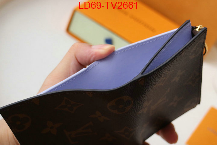 LV Bags(TOP)-Wallet high quality customize ID: TV2661 $: 69USD,