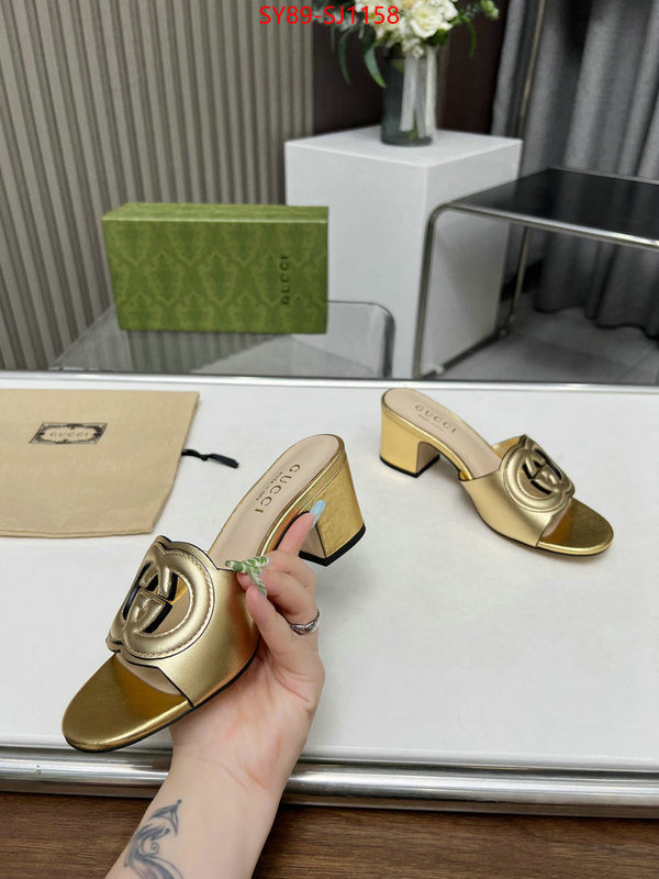 Women Shoes-Gucci practical and versatile replica designer ID: SJ1158 $: 89USD