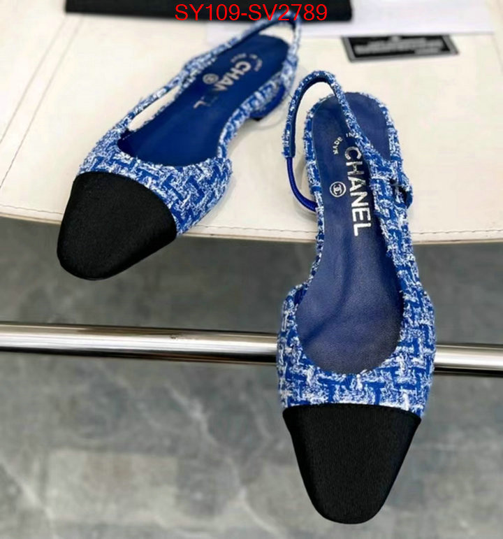 Women Shoes-Chanel where to buy ID: SV2789 $: 109USD