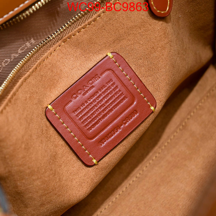 Coach Bags(4A)-Handbag- practical and versatile replica designer ID: BC9863 $: 99USD,