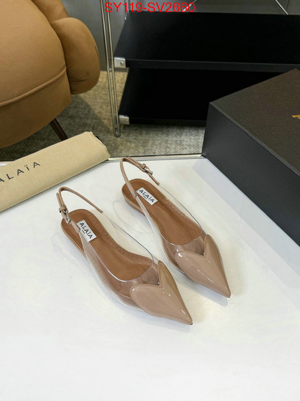 Women Shoes-ALAIA where can you buy replica ID: SV2660 $: 119USD