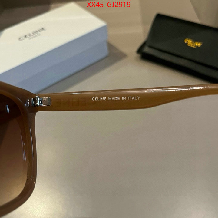 Glasses-CELINE fake designer ID: GJ2919 $: 45USD