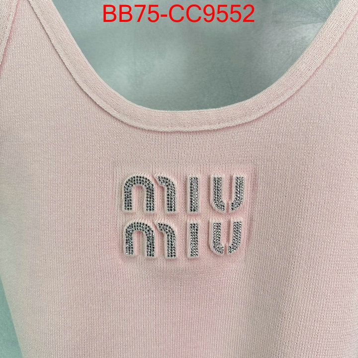 Clothing-MIU MIU high quality happy copy ID: CC9552 $: 75USD