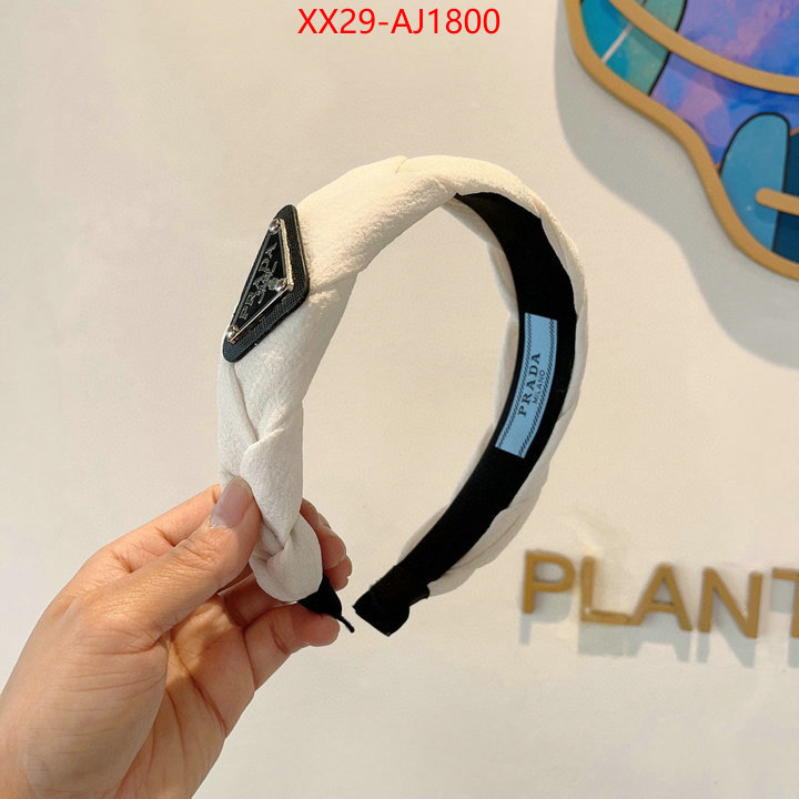 Hair band-Prada high quality customize ID: AJ1800 $: 29USD