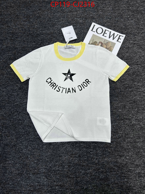 Clothing-Dior replica 1:1 high quality ID: CJ2316 $: 119USD