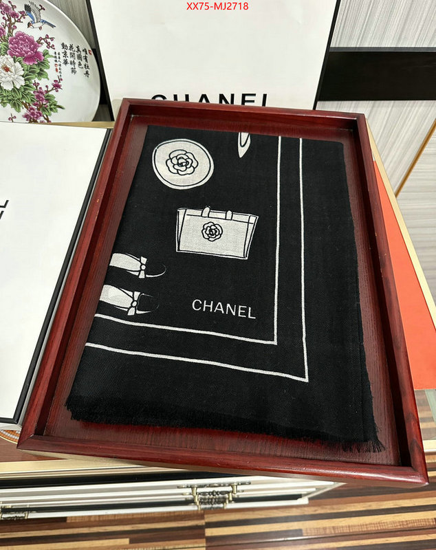 Scarf-Chanel is it illegal to buy dupe ID: MJ2718 $: 75USD