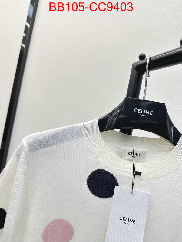 Clothing-Celine designer replica ID: CC9403 $: 105USD