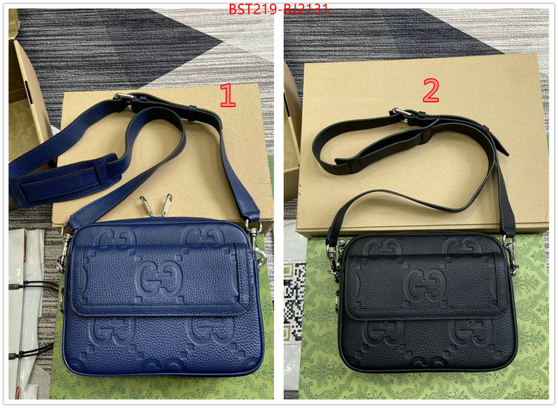 Gucci Bags(TOP)-Crossbody- fake ID: BJ2131 $: 219USD,