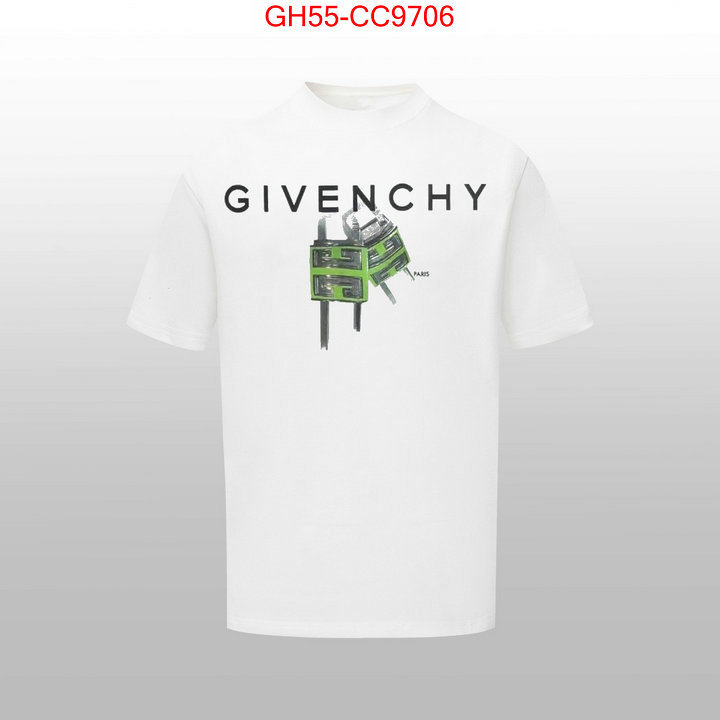 Clothing-Givenchy high quality perfect ID: CC9706 $: 55USD