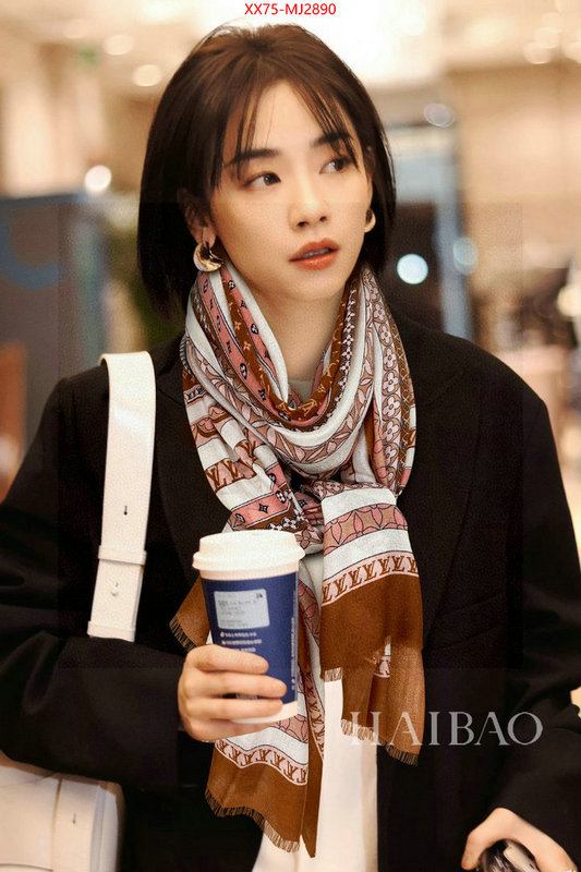 Scarf-LV new designer replica ID: MJ2890 $: 75USD