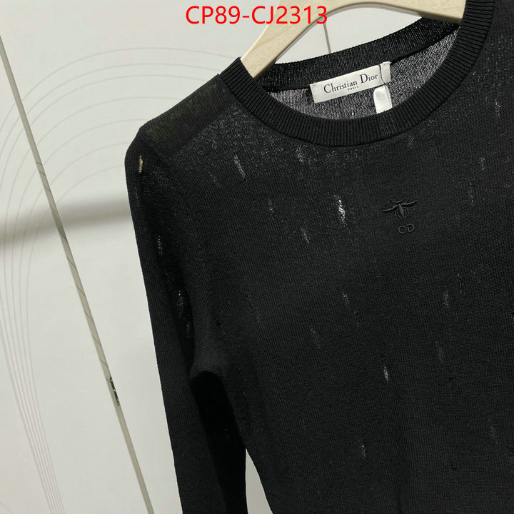 Clothing-Dior what is aaaaa quality ID: CJ2313 $: 89USD