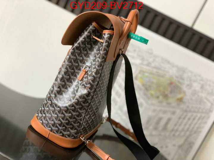 Goyard Bags(TOP)-Backpack- replica us ID: BV2712 $: 209USD,