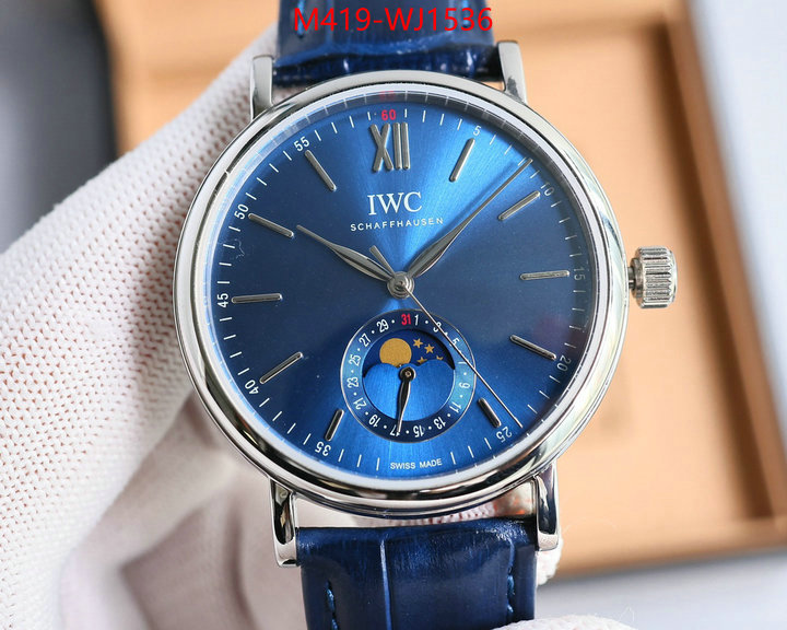 Watch(TOP)-IWC buy ID: WJ1536 $: 419USD