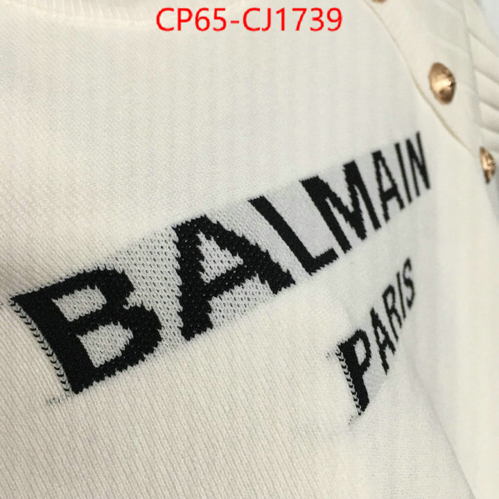 Clothing-Balmain what best replica sellers ID: CJ1739 $: 65USD