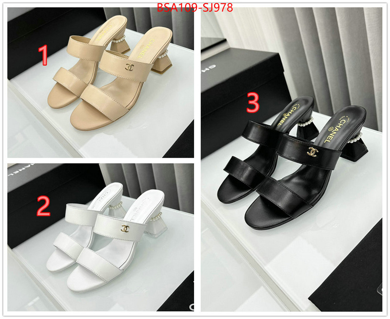 Women Shoes-Chanel luxury shop ID: SJ978 $: 109USD