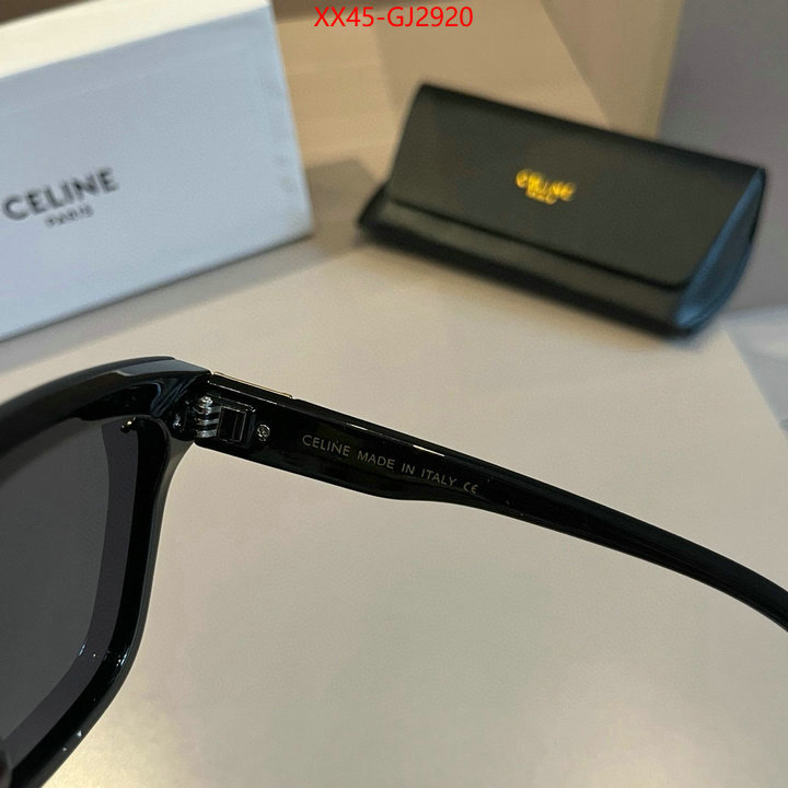 Glasses-CELINE how to start selling replica ID: GJ2920 $: 45USD