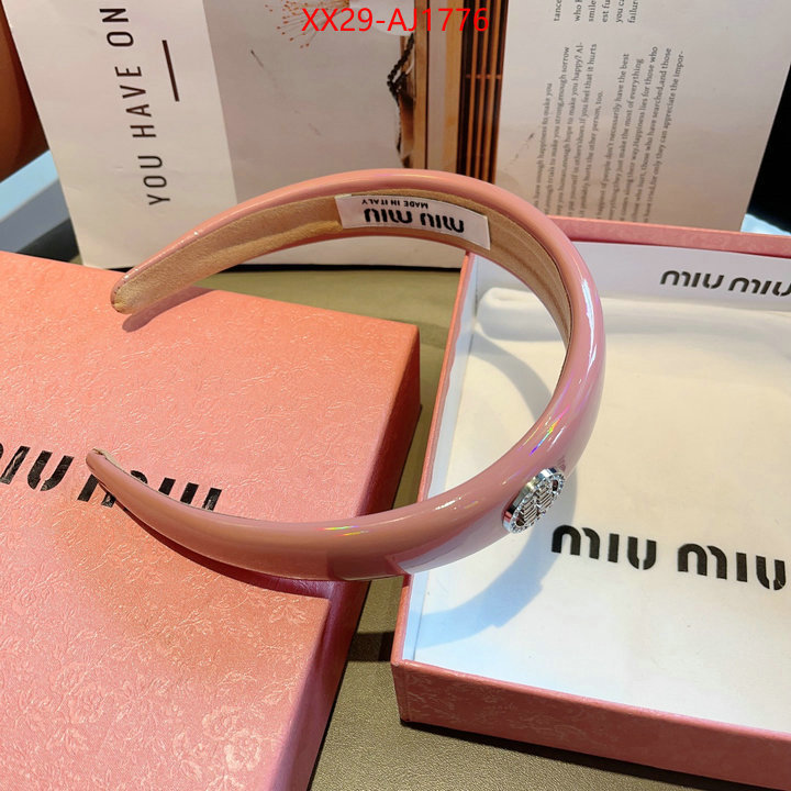 Hair band-MIU MIU find replica ID: AJ1776 $: 29USD