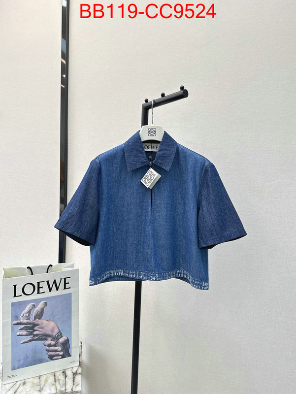 Clothing-Loewe how to buy replica shop ID: CC9524 $: 119USD