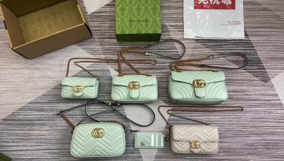 Gucci Bags(TOP)-Marmont where quality designer replica ID: BJ1832 $: 185USD,