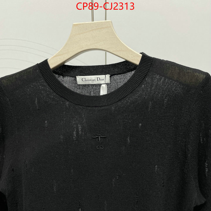 Clothing-Dior what is aaaaa quality ID: CJ2313 $: 89USD