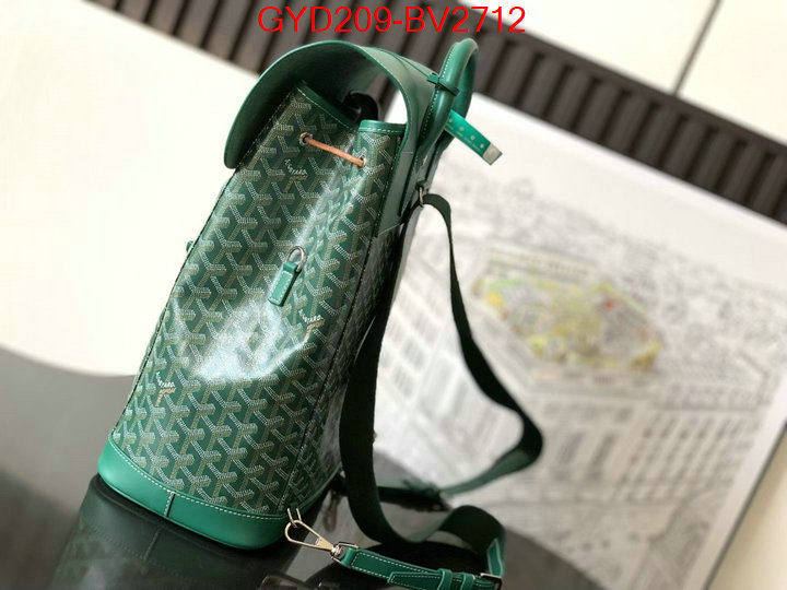 Goyard Bags(TOP)-Backpack- replica us ID: BV2712 $: 209USD,