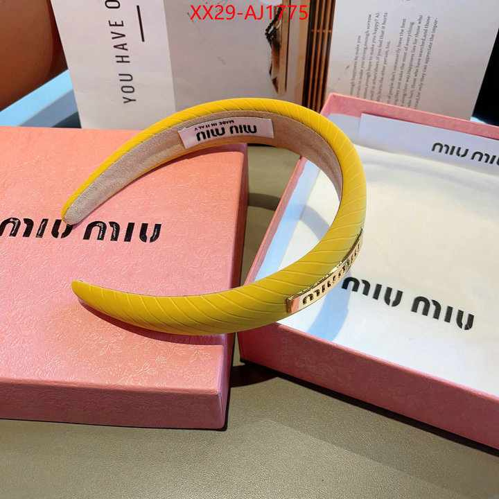 Hair band-MIU MIU knockoff highest quality ID: AJ1775 $: 29USD