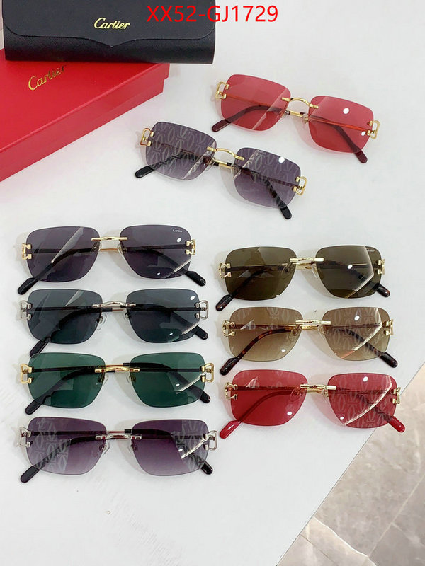 Glasses-Cartier aaaaa+ quality replica ID: GJ1729 $: 52USD