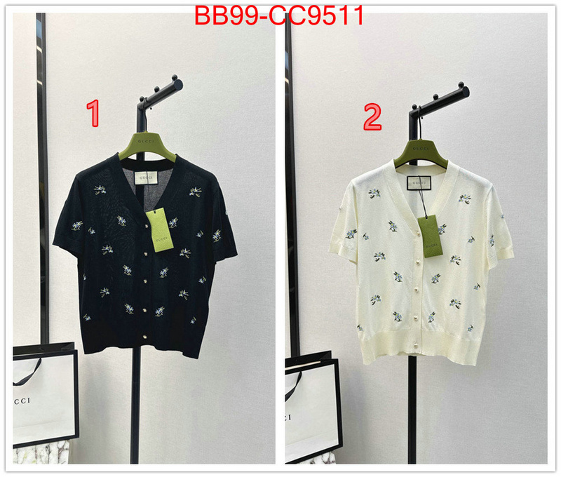 Clothing-Gucci buying replica ID: CC9511 $: 99USD