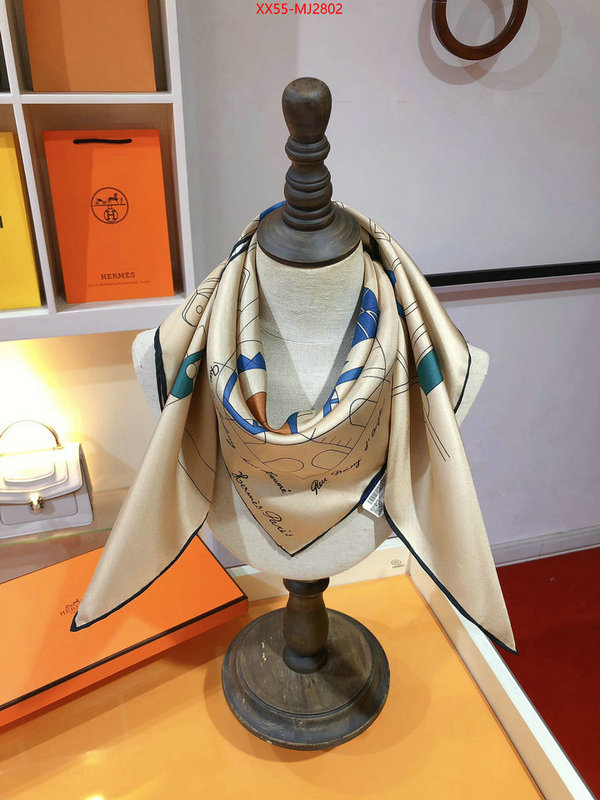 Scarf-Hermes high quality customize ID: MJ2802 $: 55USD