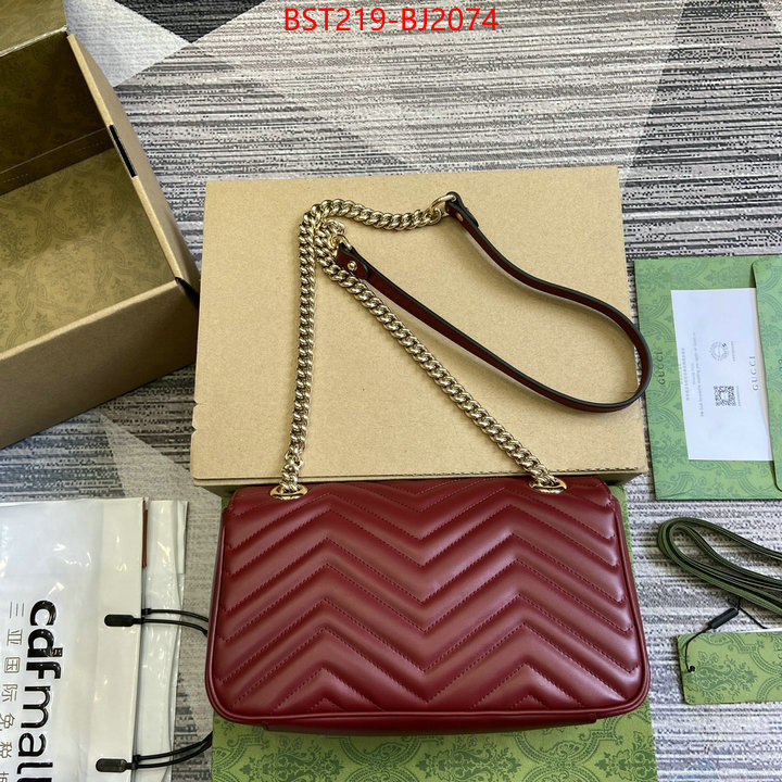 Gucci Bags(TOP)-Marmont replcia cheap from china ID: BJ2074 $: 219USD,