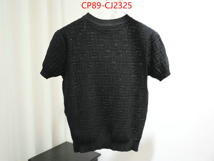 Clothing-Fendi cheap wholesale ID: CJ2325 $: 89USD