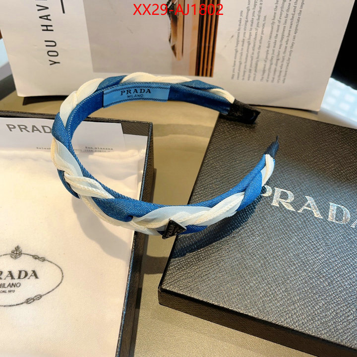 Hair band-Prada exclusive cheap ID: AJ1802 $: 29USD