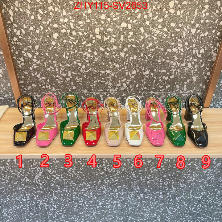 Women Shoes-Valentino the highest quality fake ID: SV2653 $: 115USD