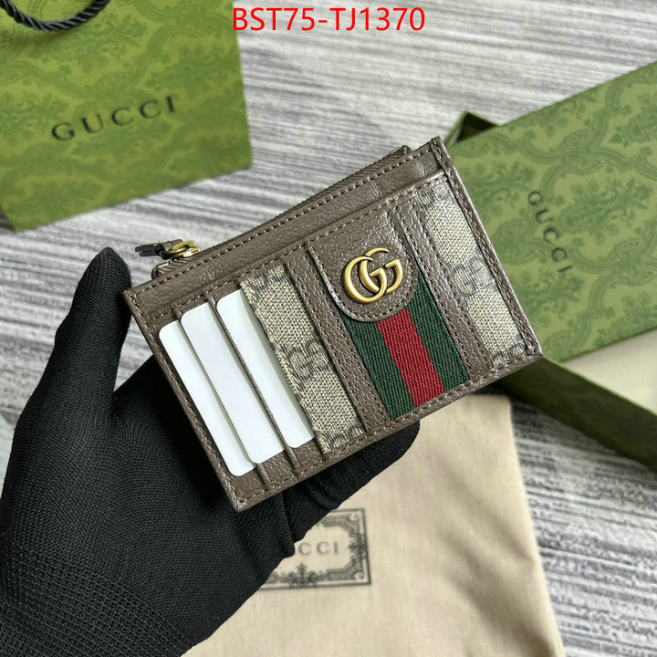 Gucci Bags(TOP)-Wallet- aaaaa+ class replica ID: TJ1370 $: 75USD,