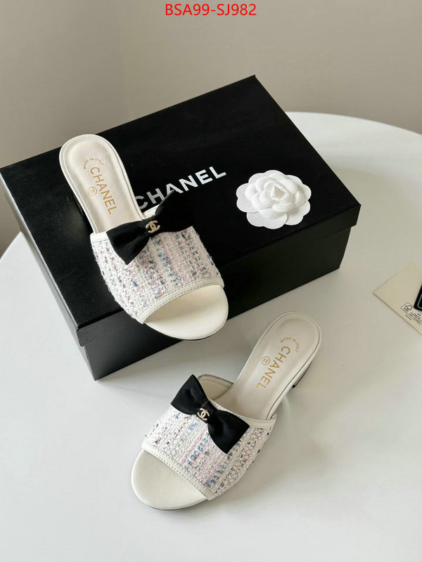 Women Shoes-Chanel high-end designer ID: SJ982 $: 99USD