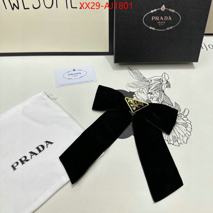 Hair band-Prada fashion replica ID: AJ1801 $: 29USD