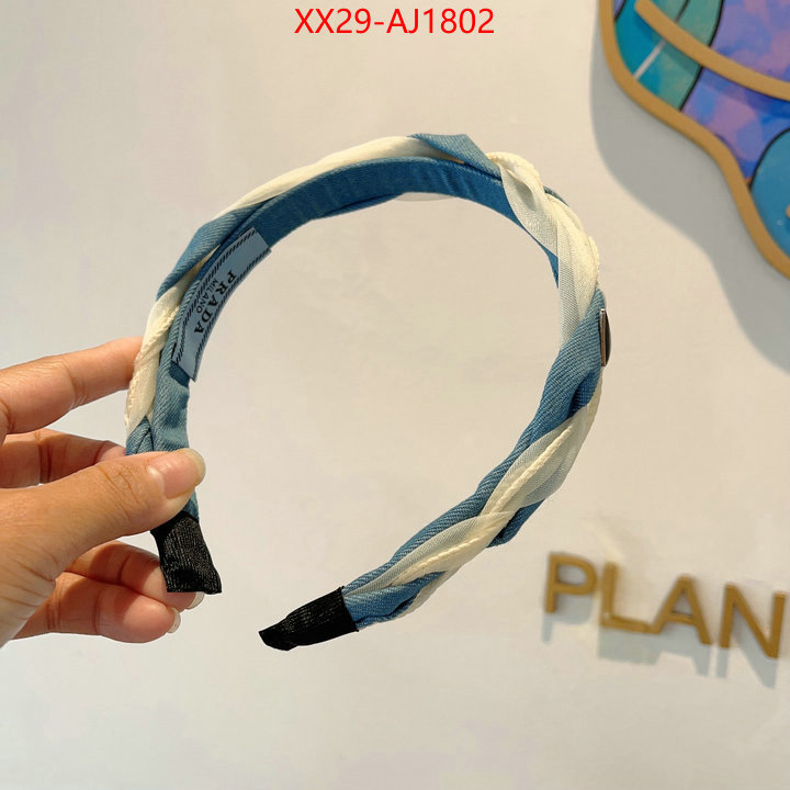 Hair band-Prada exclusive cheap ID: AJ1802 $: 29USD