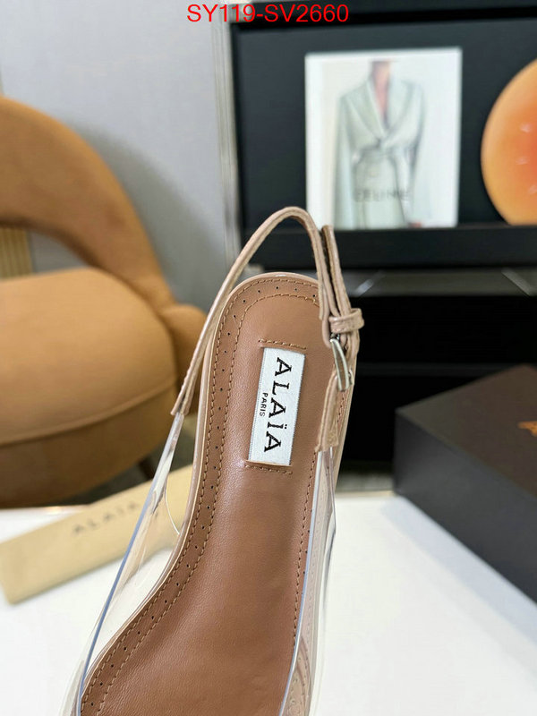 Women Shoes-ALAIA where can you buy replica ID: SV2660 $: 119USD