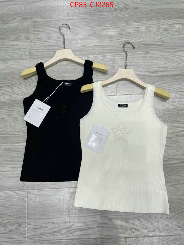 Clothing-Chanel how to find replica shop ID: CJ2265 $: 85USD